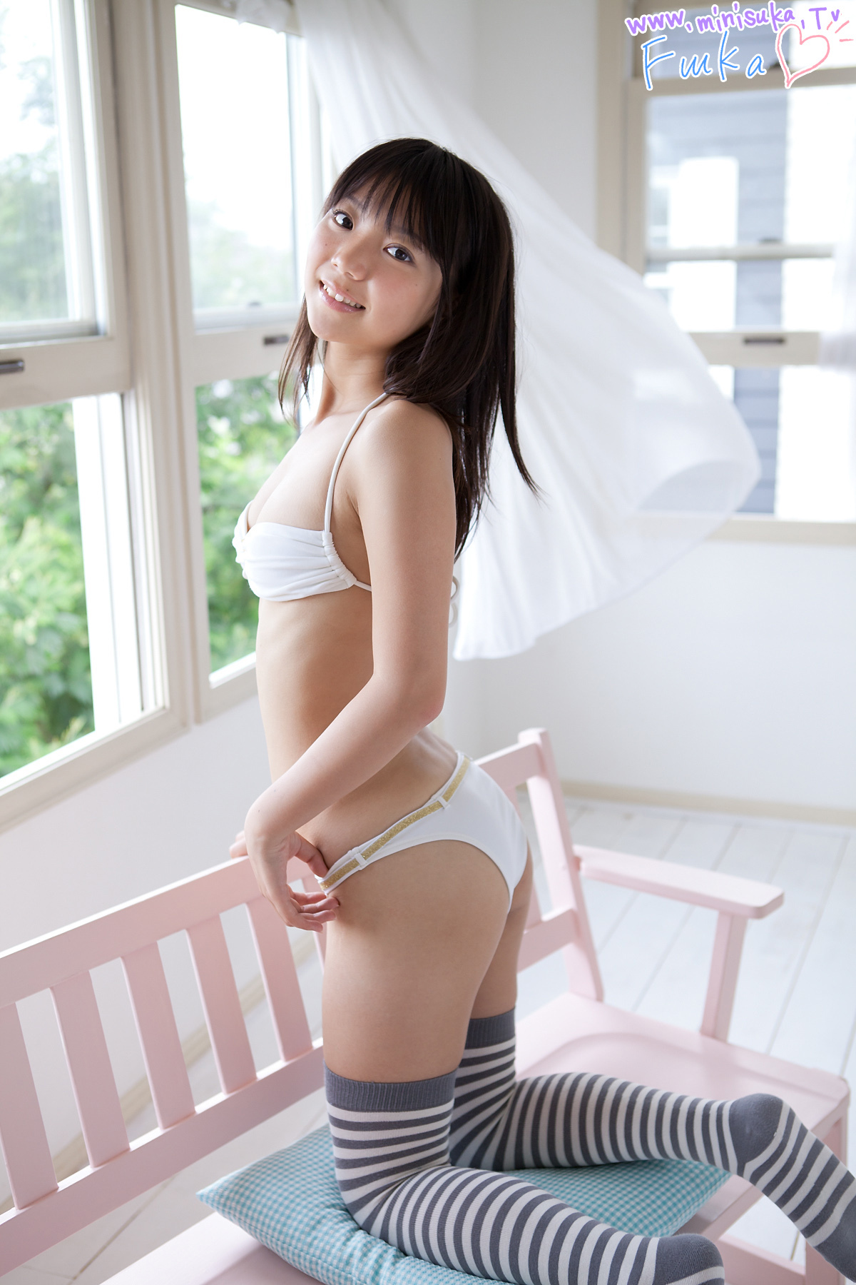 现役女子高生 西浜ふうか Fuuka Nishihama  [Minisuka.tv]